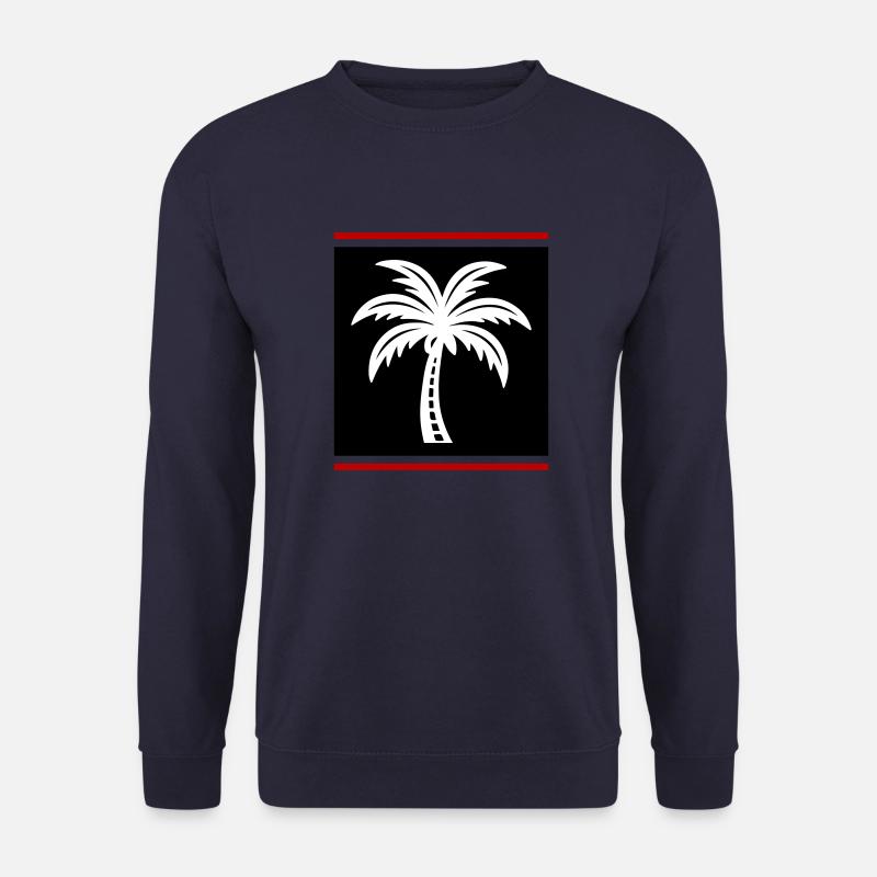 Palm Tree Icon - Unisex Sweatshirt - navy