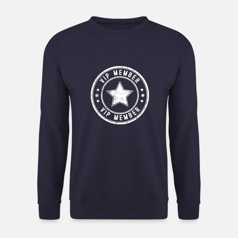 Vip Mitglied - Unisex Pullover - Navy