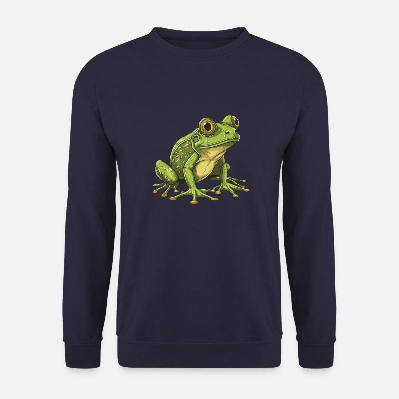 Frosch Tier - Unisex Pullover - Navy