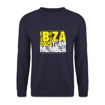 Ibiza 2025 Team - Unisex Sweatshirt - navy - Front - Alina (178cm) & Michal (187cm)