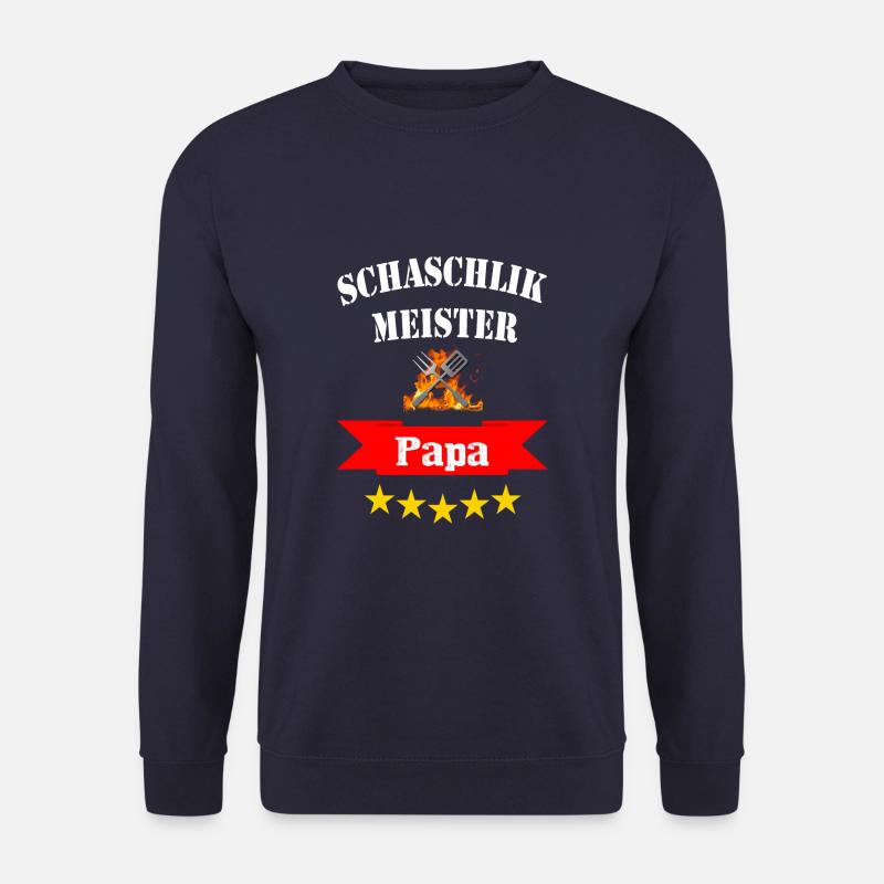 Schaschlikmeister Papa - Unisex Pullover - Navy