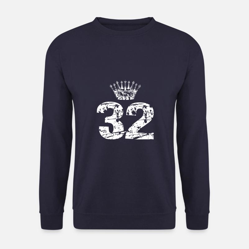 32 Number crown - Unisex Sweatshirt - navy