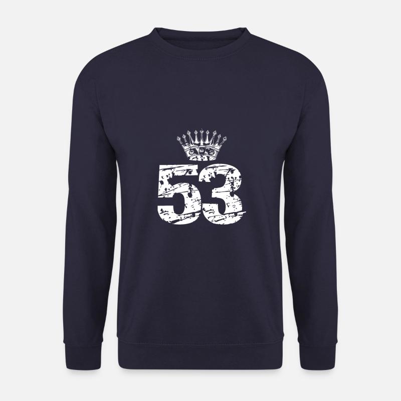 53 Number crown - Unisex Sweatshirt - navy