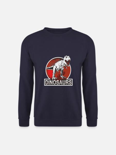 Dinosaurs - Unisex Pullover - Navy