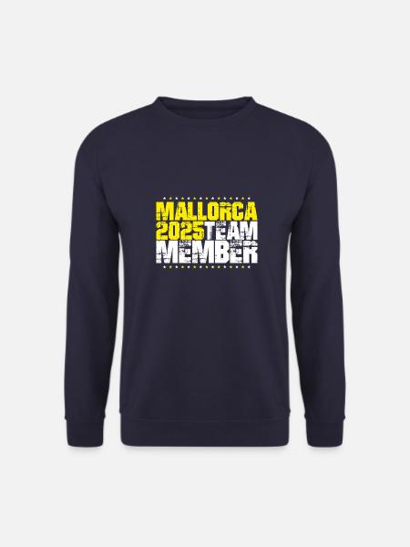 Mallorca 2025 Team - Unisex Sweatshirt - navy