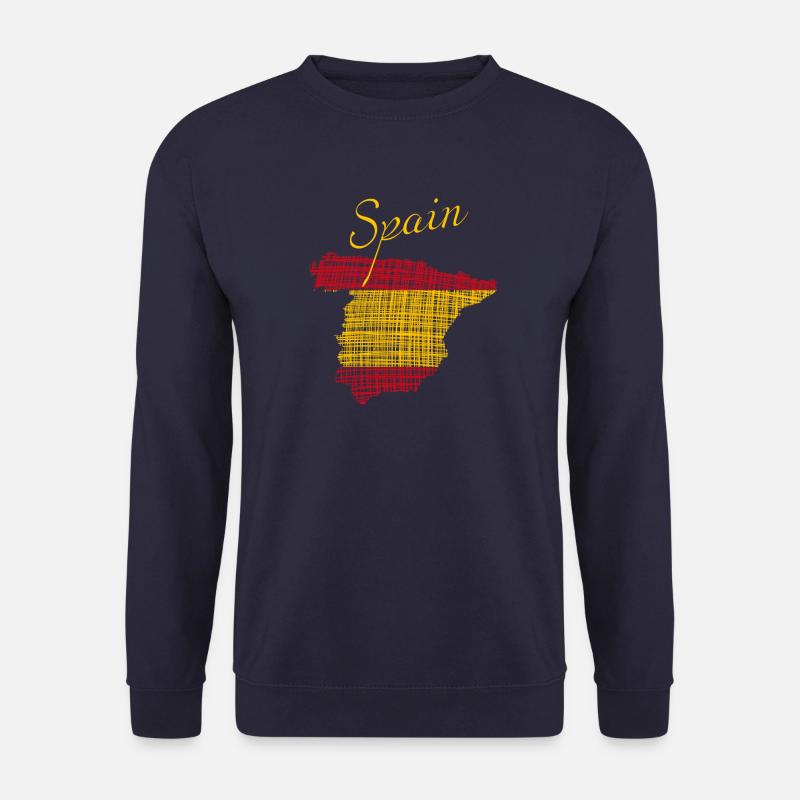Spain - Unisex Pullover - Navy