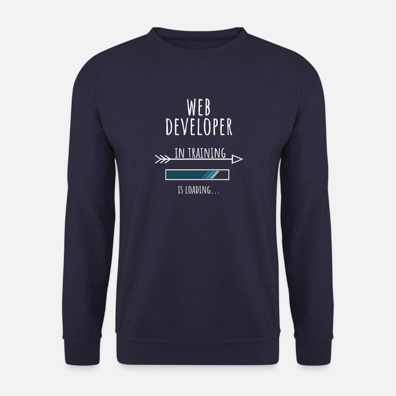 Web Developer in Ausbildung Beruf Geschenk - Unisex Pullover - Navy