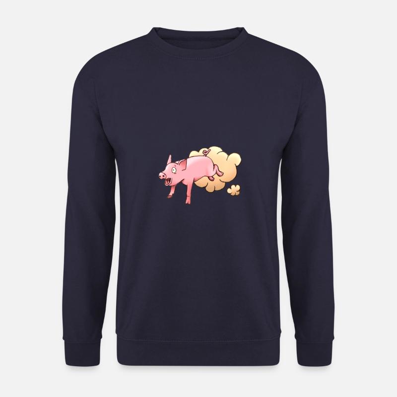 Sausendes Rennschwein - Unisex Pullover - Navy