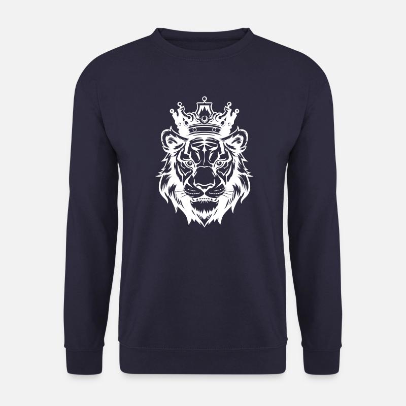 Tiger Krone König - Unisex Pullover - Navy