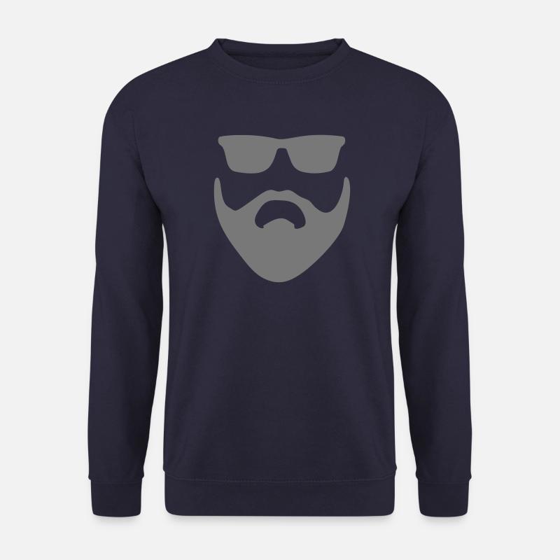 Beard Bart - Unisex Pullover - Navy