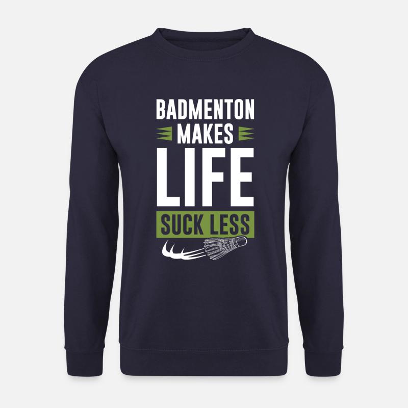 Badminton sport - Unisex Pullover - Navy