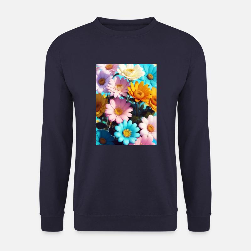 Blumen 68 - Unisex Pullover - Navy