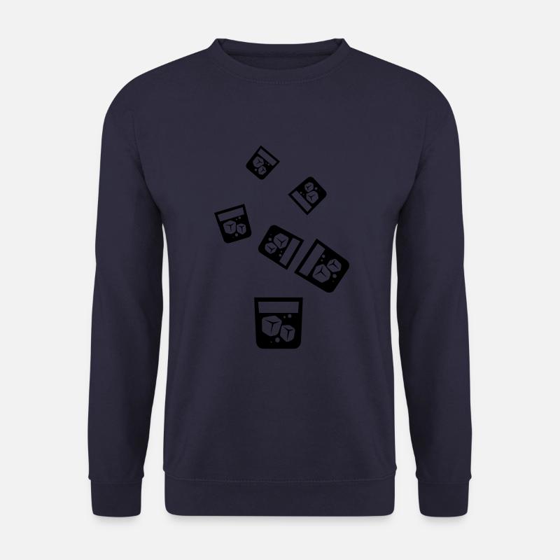 Whisky Icon - Unisex Pullover - Navy