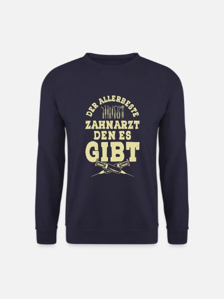 zahnarzt dentist - Unisex Pullover - Navy