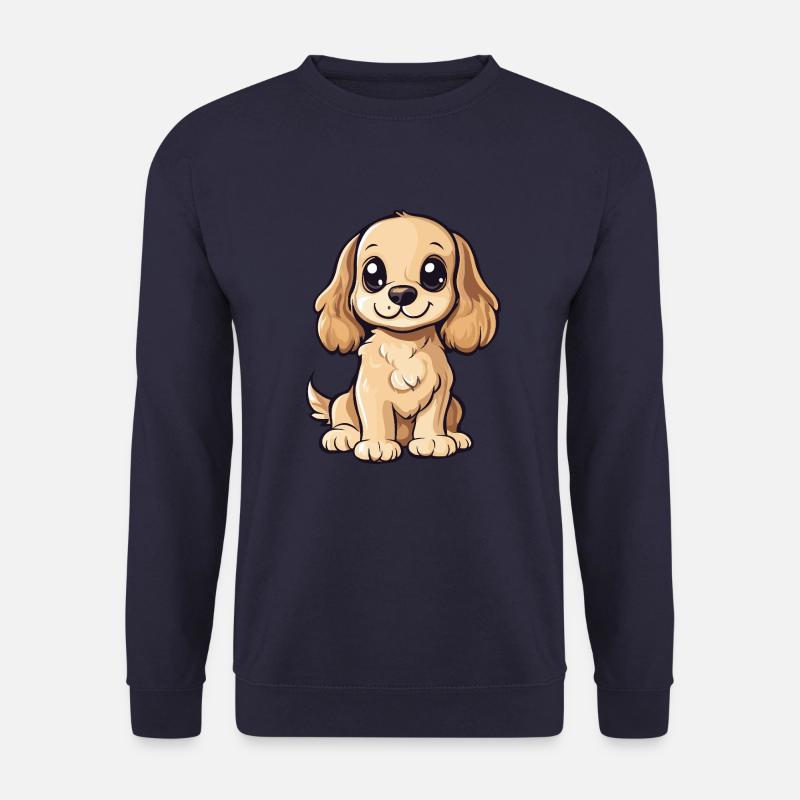 Cocker Spaniel Dog Cute - Unisex Sweatshirt - navy