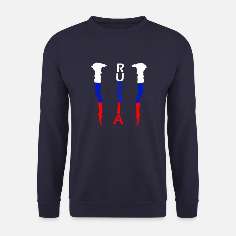 russia_2 - Unisex Sweatshirt - navy