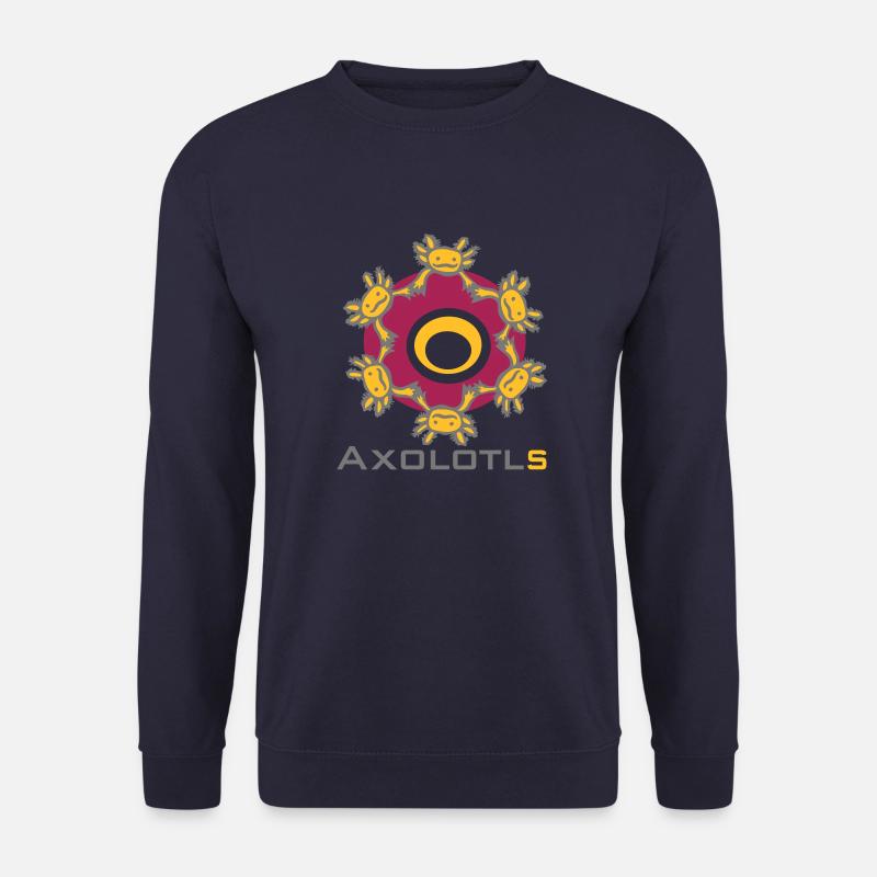Axolotls - Unisex Pullover - Navy
