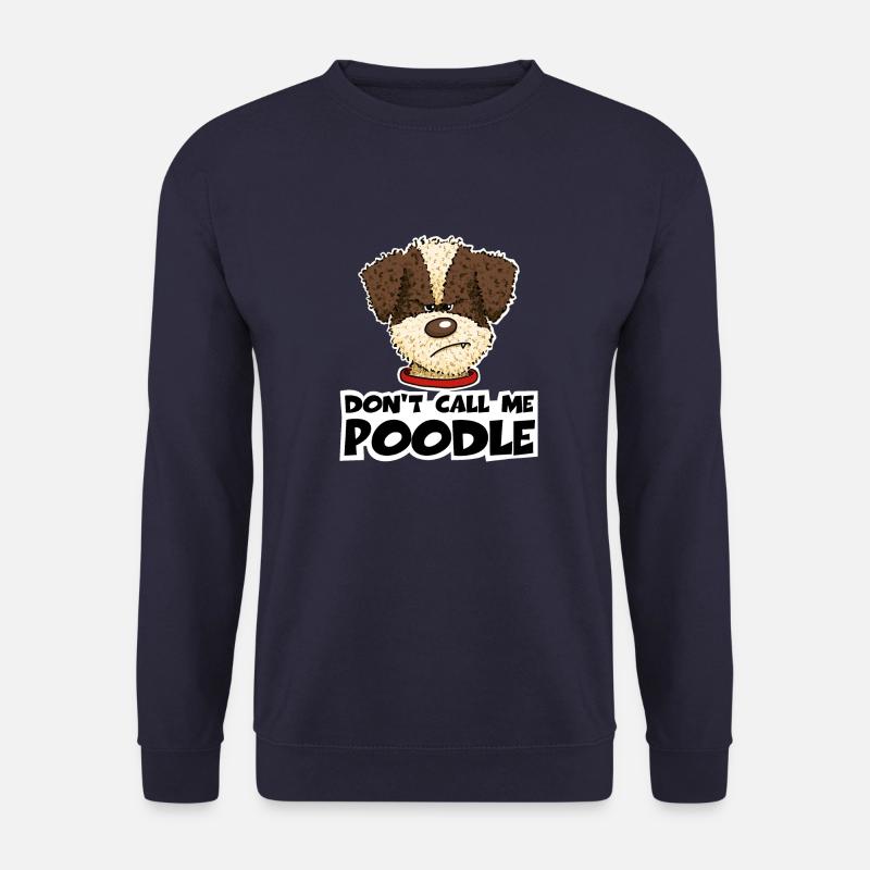 Poodle1 1 - Unisex Pullover - Navy