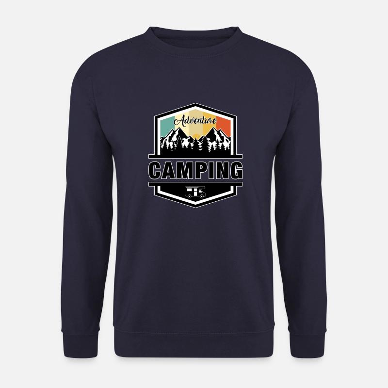 Camping - Unisex Pullover - Navy
