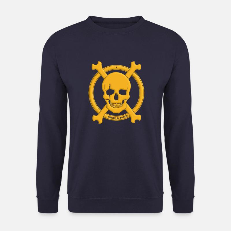 Piratenschädel - Unisex Pullover - Navy