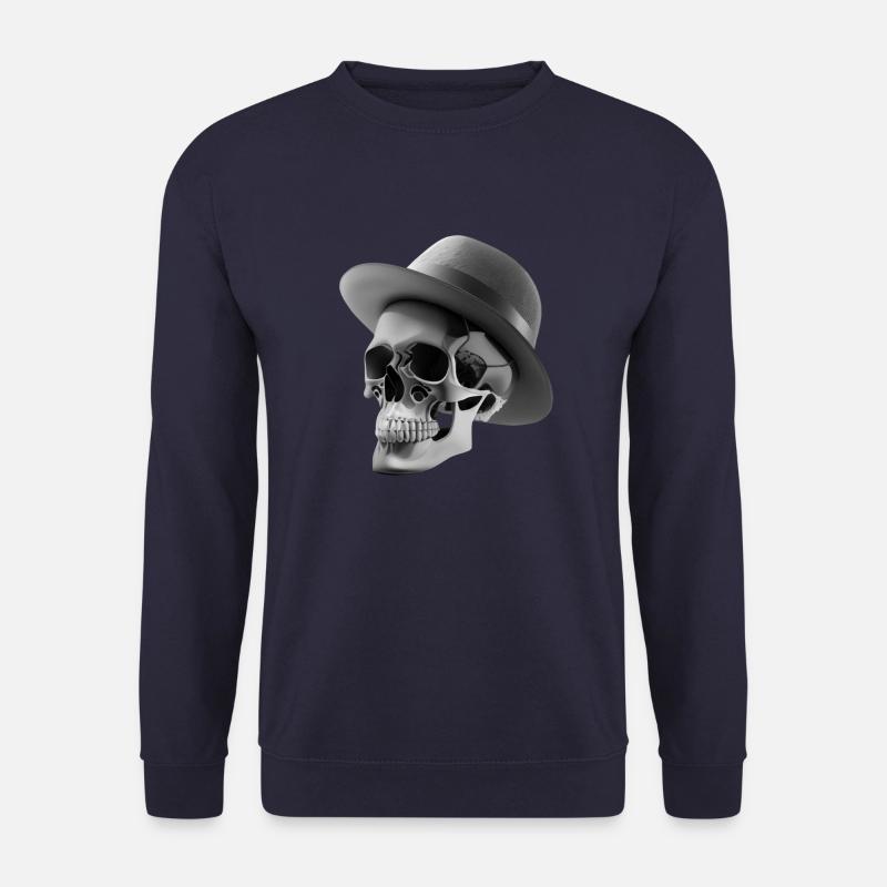 Skull - Unisex Sweatshirt - navy
