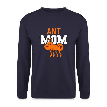 Ameisen Ameise Insekten Vintage Ants Sprüche - Unisex Pullover - Navy - Vorne - Alina (178cm) & Michal (187cm)