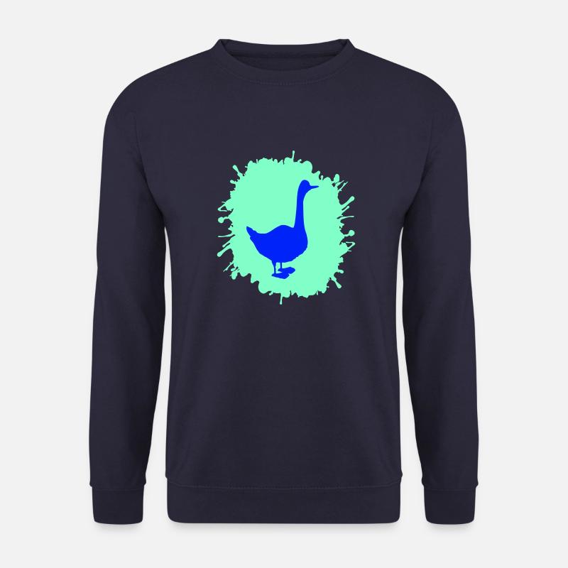 gans splatter - Unisex Pullover - Navy