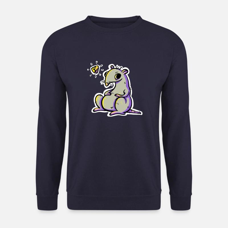 Hungrige Ratte - Unisex Pullover - Navy