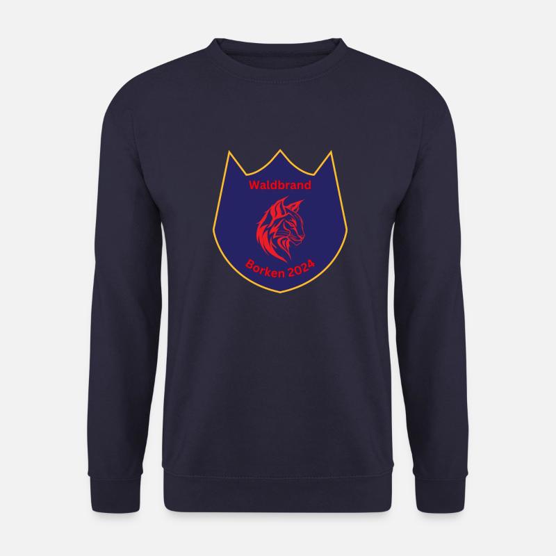 Waldbrand Borken 2024 - Unisex Pullover - Navy