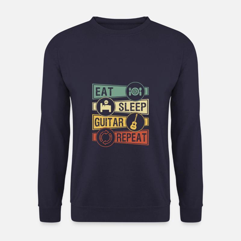 Gitarre und ich - Unisex Pullover - Navy