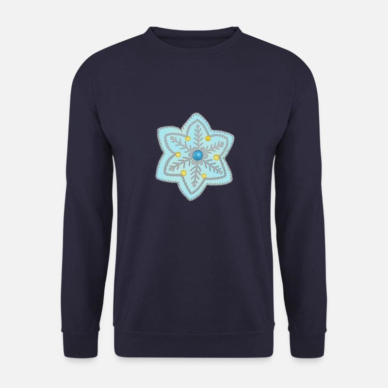 Winterstern - Unisex Pullover - Navy