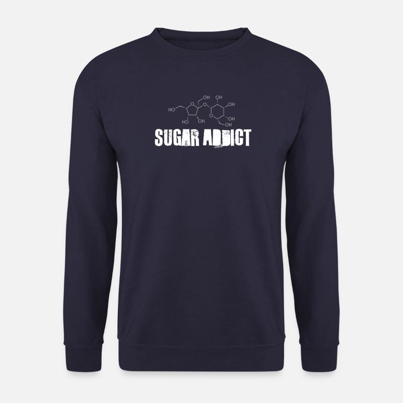 Sugar addict - Unisex Sweatshirt - navy