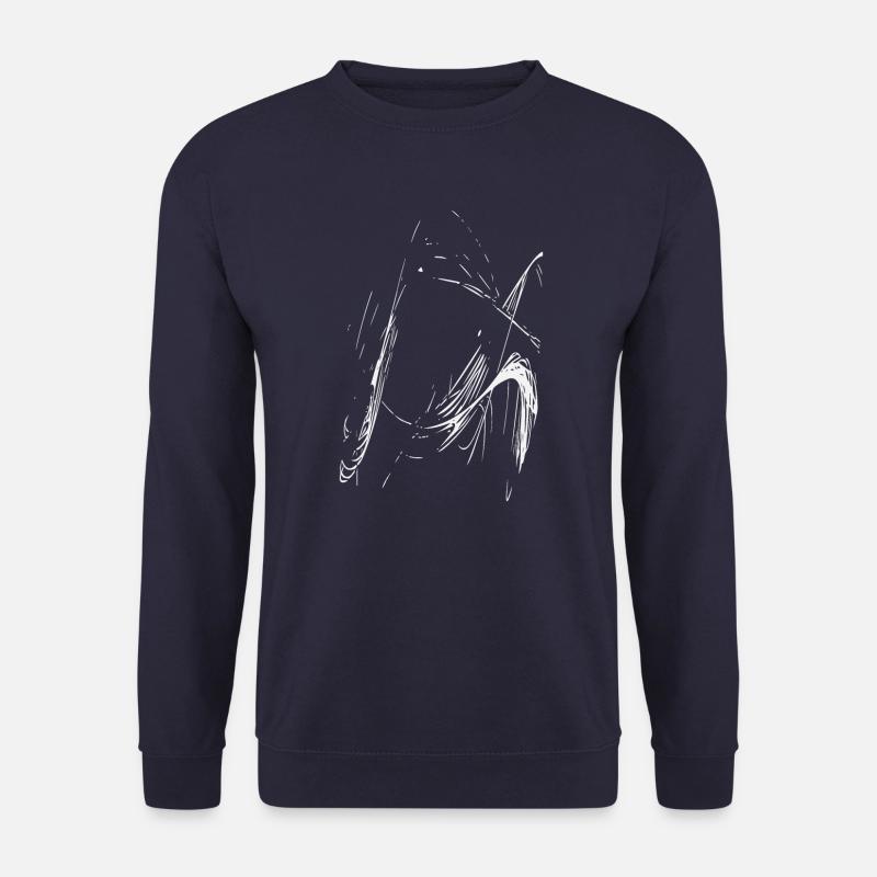 abstract - Unisex Sweatshirt - navy