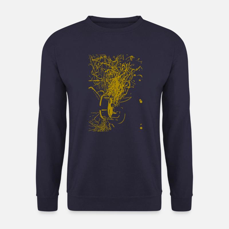 abstract design - Unisex Sweatshirt - navy