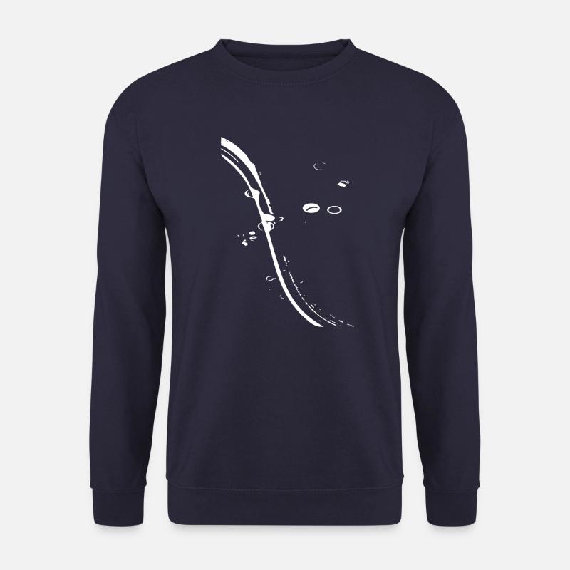 abstract - Unisex Sweatshirt - navy