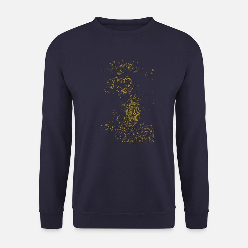 Abstract design - Unisex Sweatshirt - navy