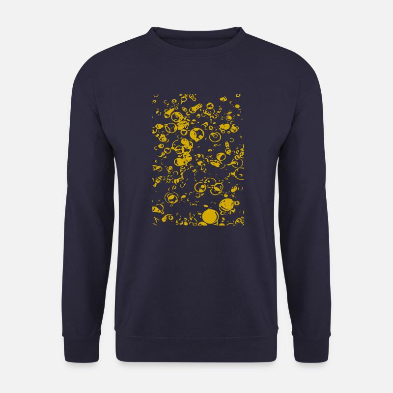 Abstrakt Gold - Unisex Pullover - Navy