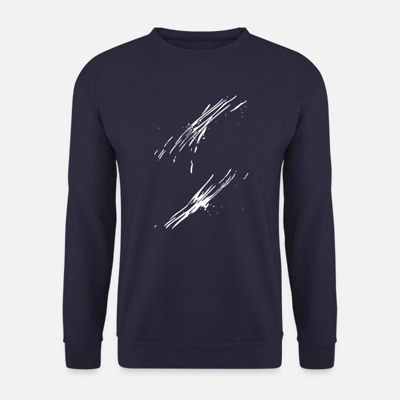 Abstrakt - Unisex Pullover - Navy
