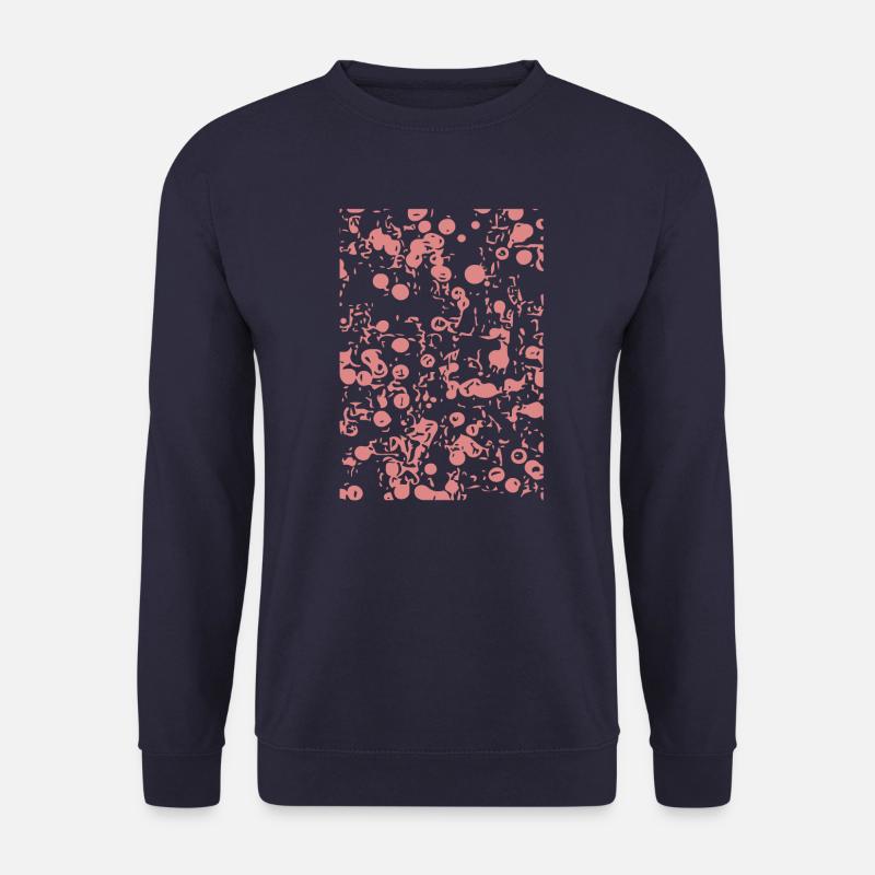 Abstrakt - Unisex Pullover - Navy