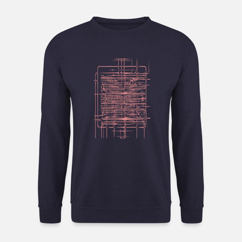abstrakte Kunst - Unisex Pullover - Navy