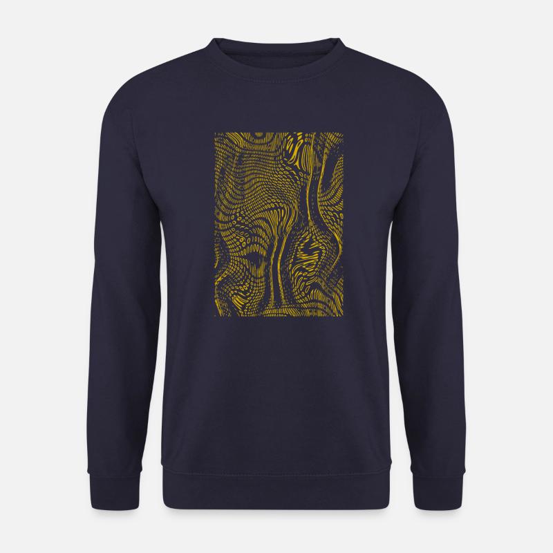 abstract pattern - Unisex Sweatshirt - navy