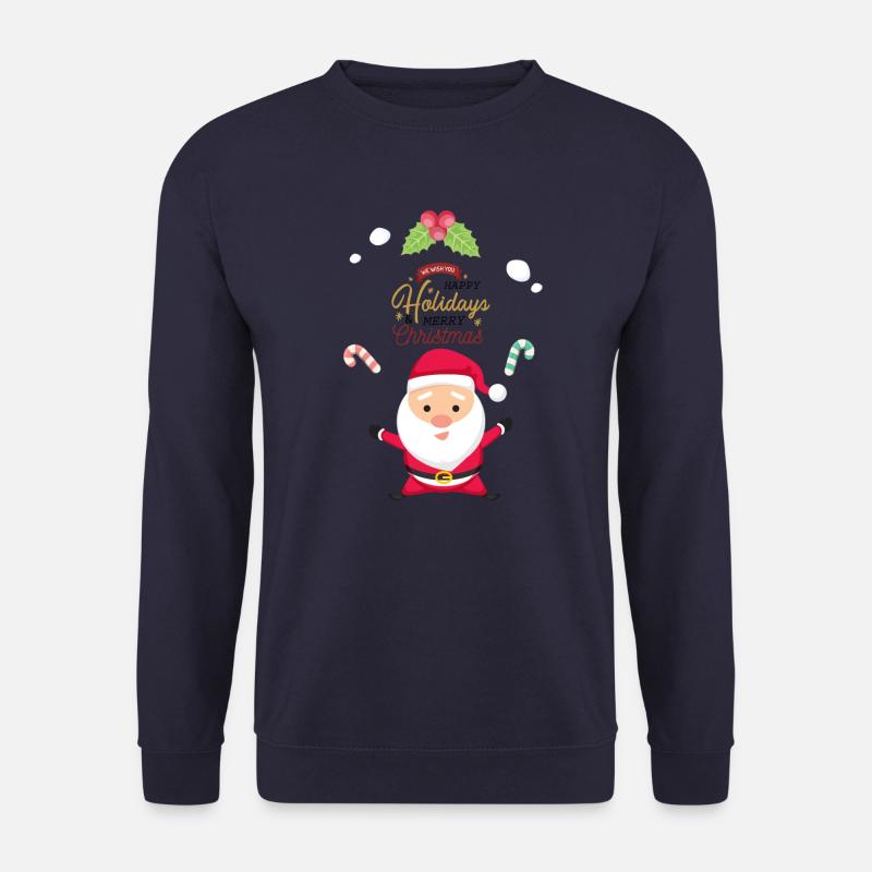 Nikolaus Weihnachten - Unisex Pullover - Navy