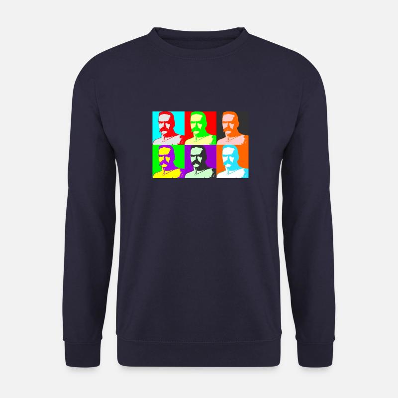 MARSZAŁEK PIŁSUDSKI - Unisex Pullover - Navy