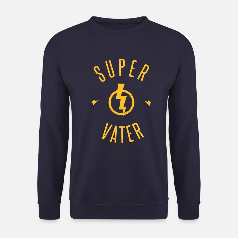 super vater - Unisex Pullover - Navy