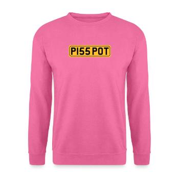 Piss Pot - Sweat-shirt Unisexe - rose - Devant