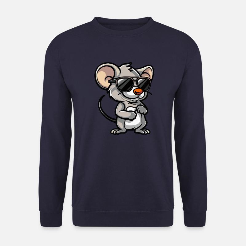 Mouse Cool Comic - Unisex Sweatshirt - navy