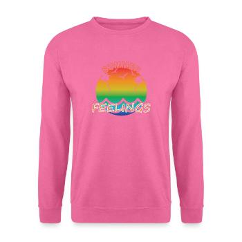 Summer Feelings - Unisex Sweatshirt - pink - Front