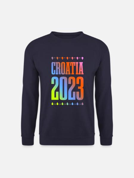 Croatia 2023 - Unisex Sweatshirt - navy