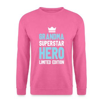 Oma Limited Edition Spruch - Unisex Pullover - Pink - Vorne