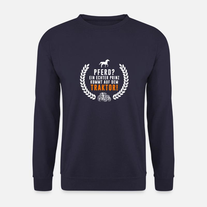 EIN ECHTER PRINZ... - Unisex Pullover - Navy